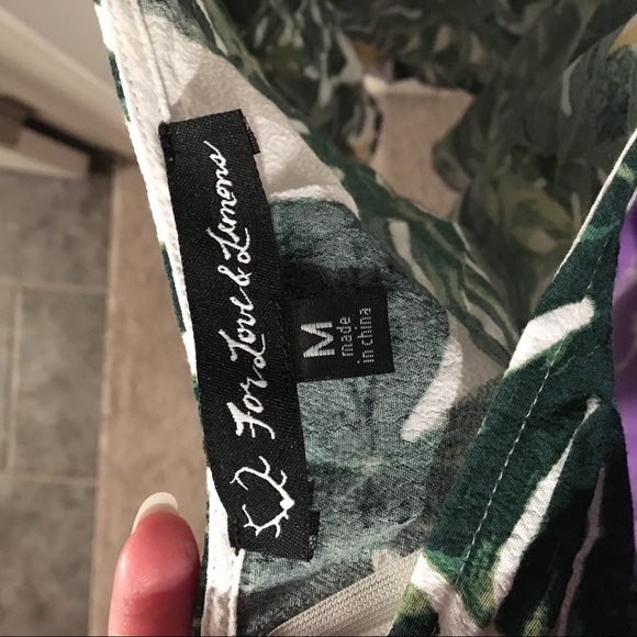 For Love & Lemons Tropical Leaf Dress - Picture 4 of 6